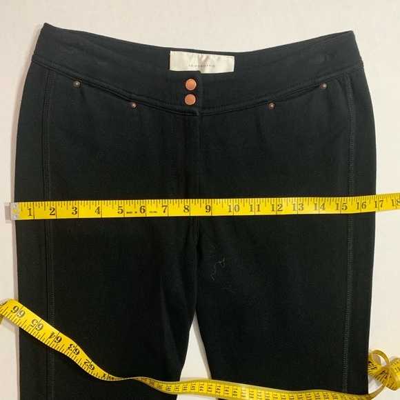 Anthropologie Leifsdottir Black Crop Dress Pants - Picture 5 of 7